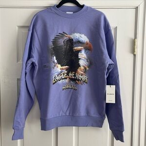 NWT Students Golf eagle season sweatshirt, purple men’s small